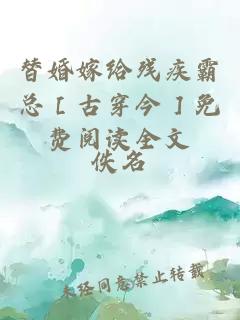 替婚嫁给残疾霸总［古穿今］免费阅读全文