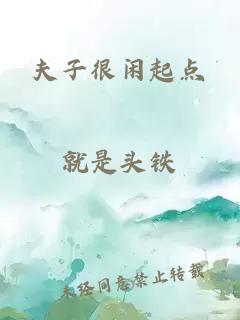 夫子很闲起点