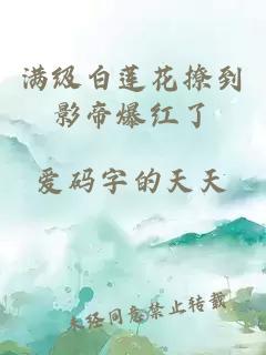 满级白莲花撩到影帝爆红了